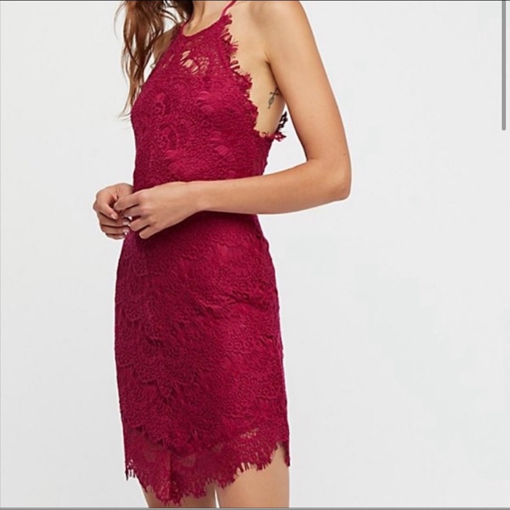 Free People Lace Cocktail Dress